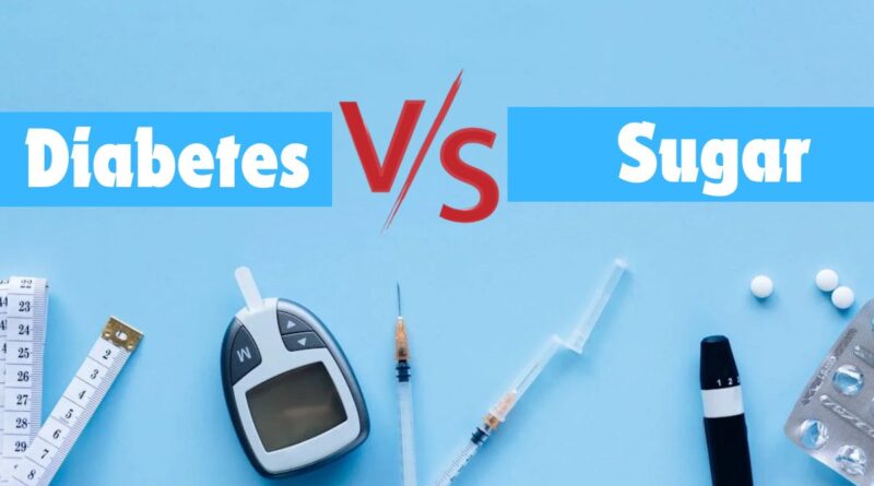 diabetes vs sugar